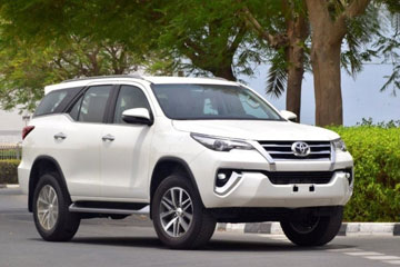 Fortuner Hire from Ludhiana